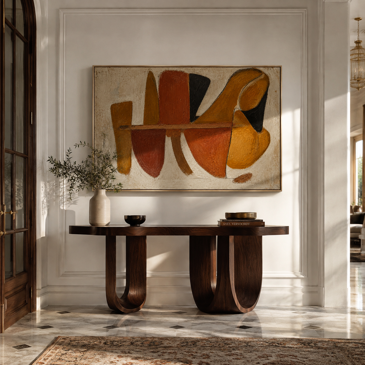Ochre Rust Fragments – 3