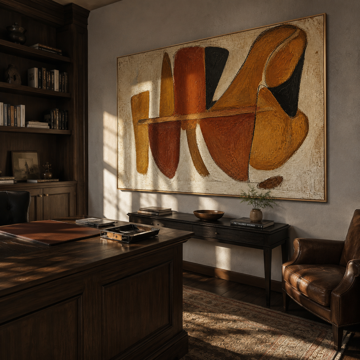 Ochre Rust Fragments – 4