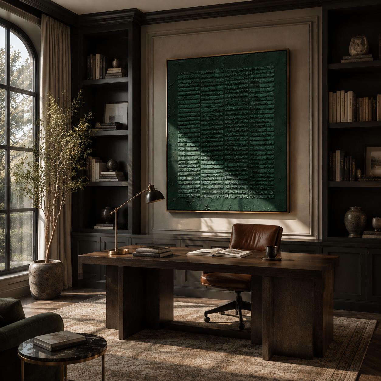 Emerald Ledger Lines – 5