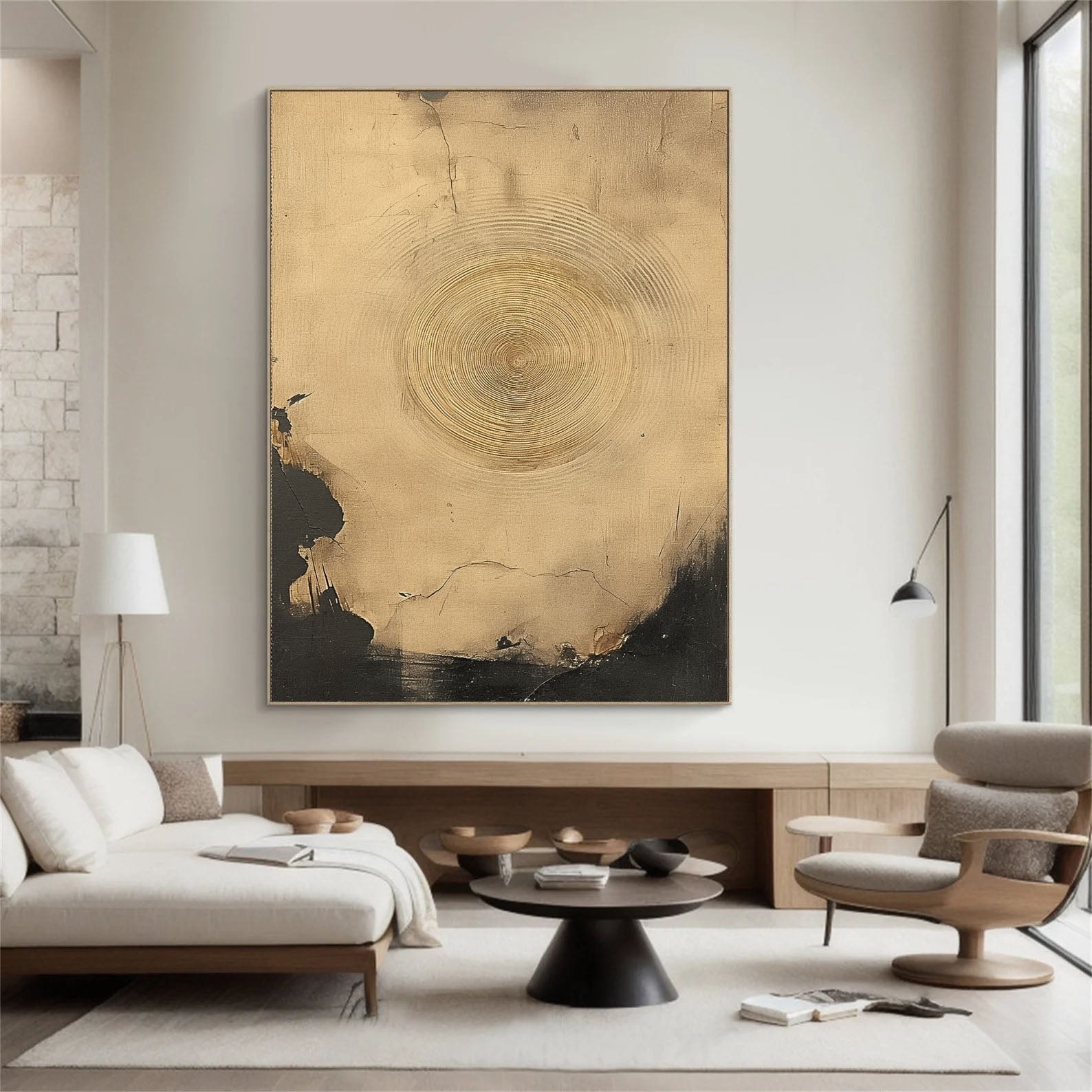 Weathered Concentric Rings – 5