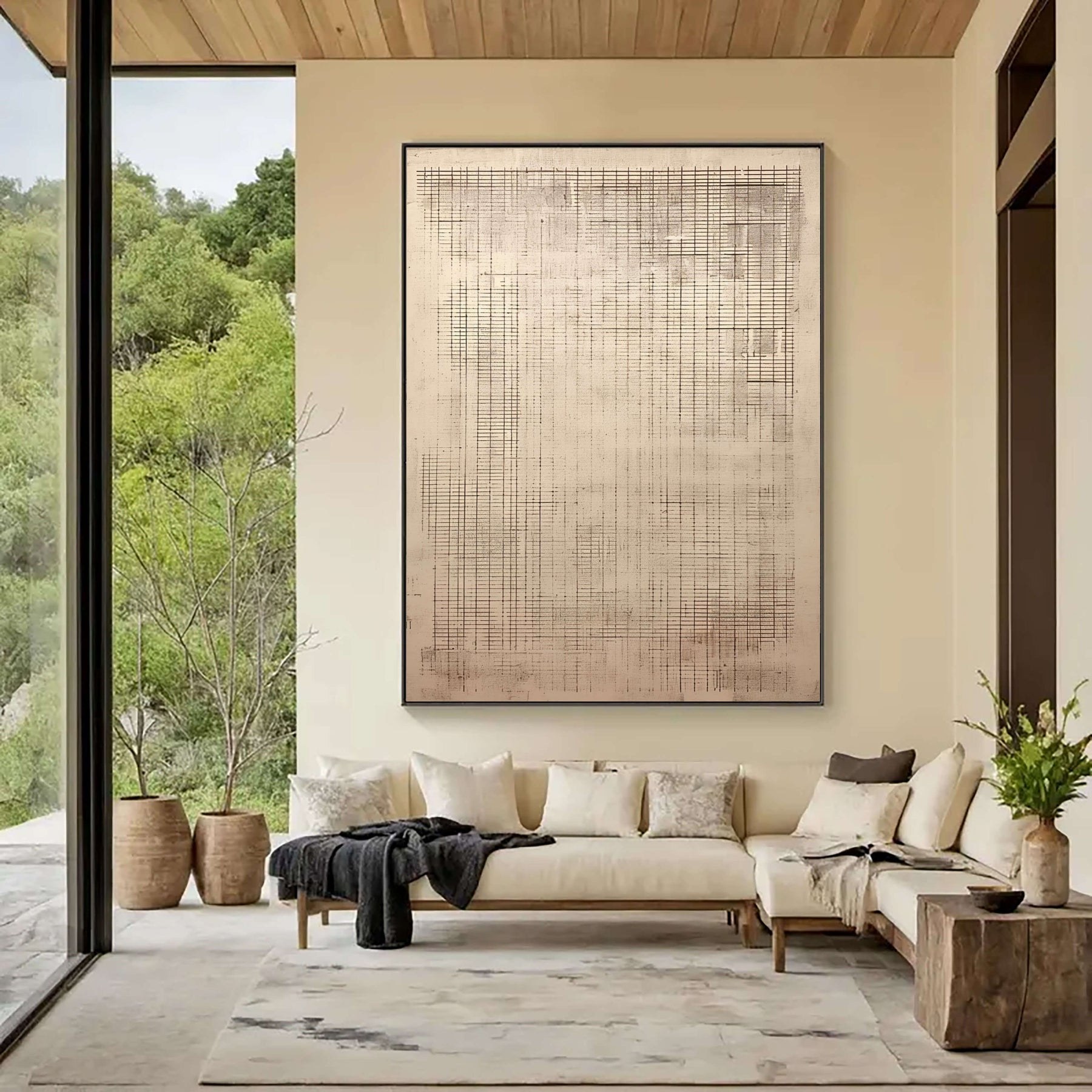 Weathered Grid Meditation – 4