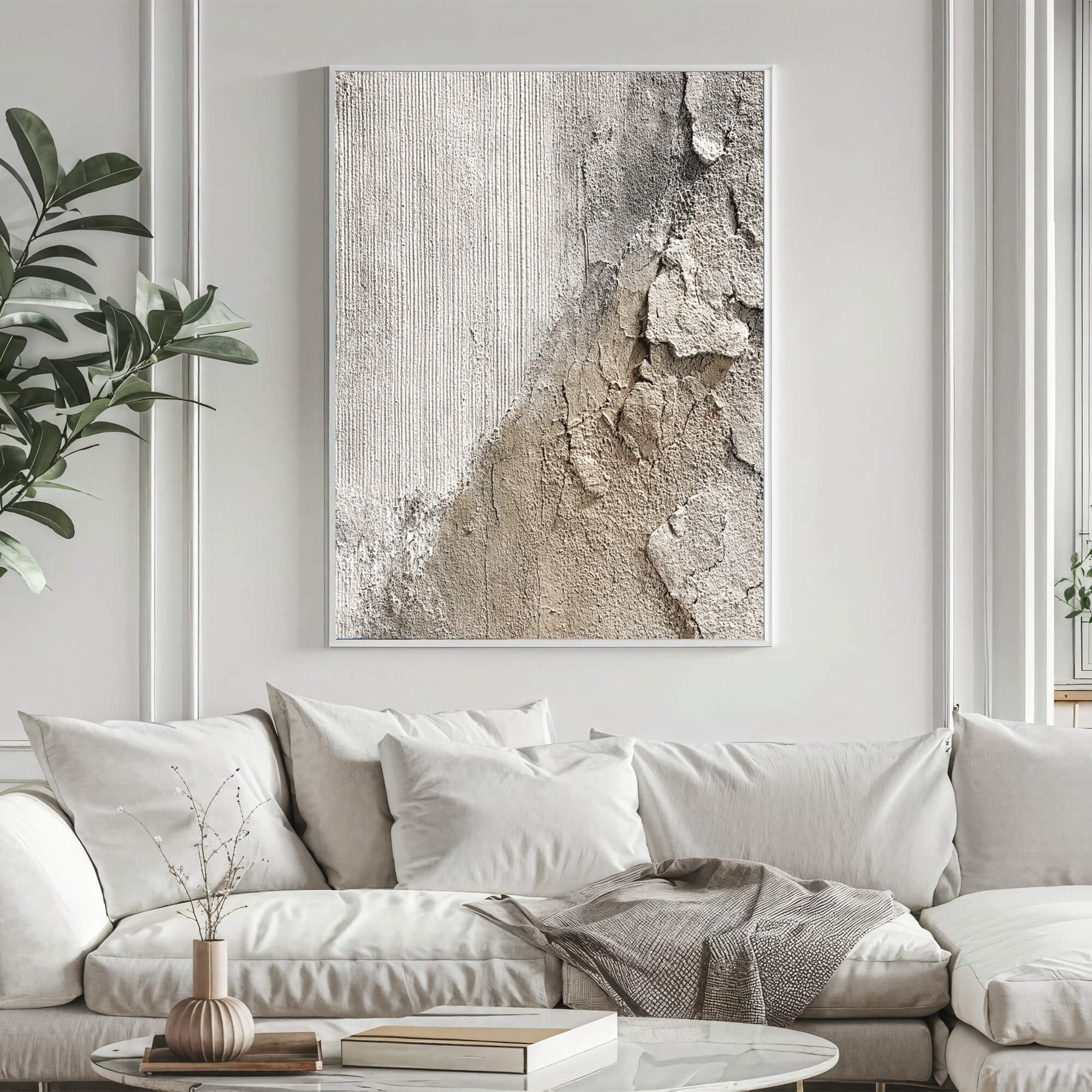 Weathered Plaster Edge